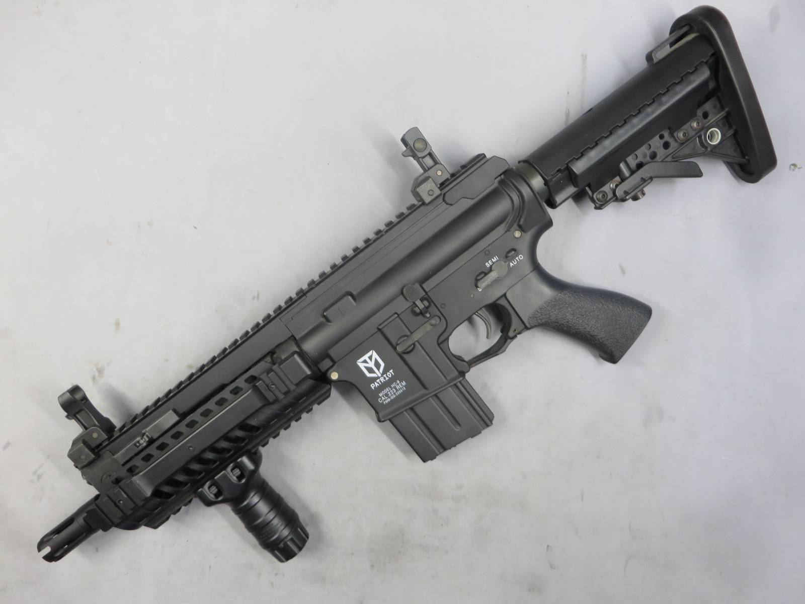 【東京マルイ】M4 パトリオット HC・ストック・フォアグリップ・ハイサイクル 電動ガン