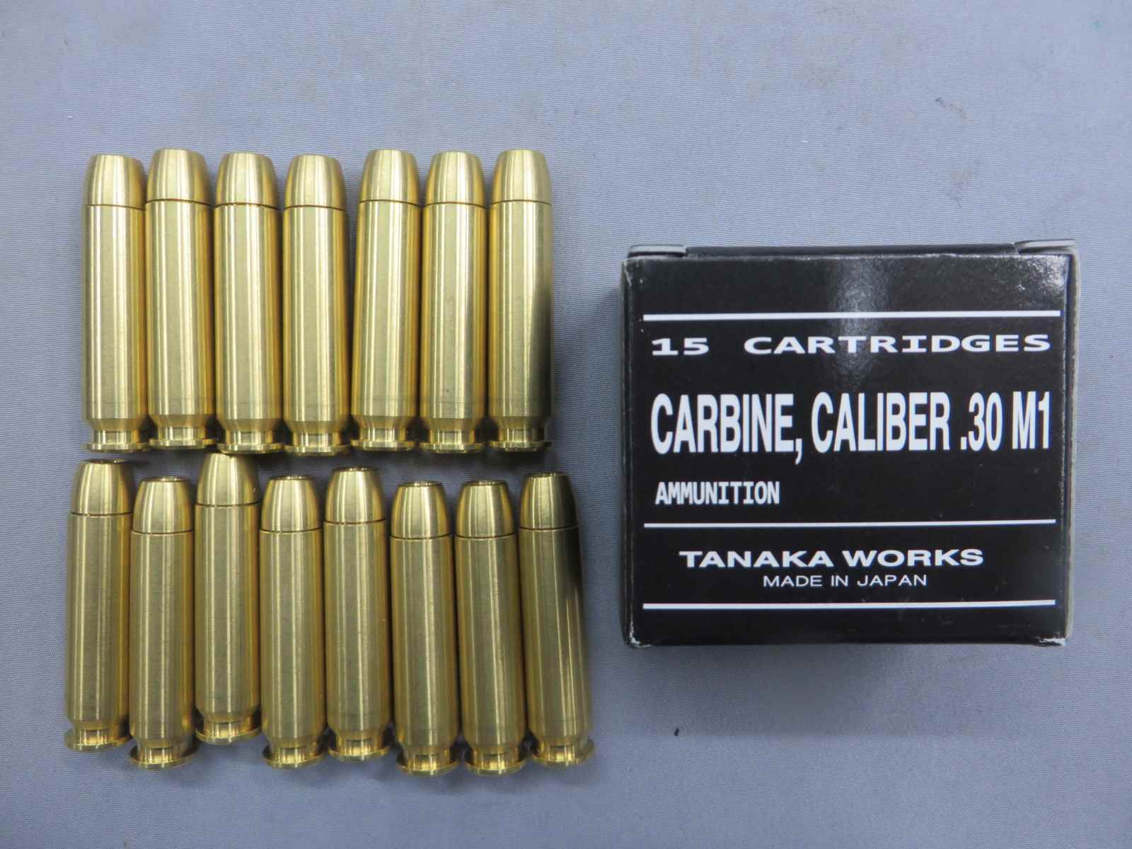 【タナカ】U.S.M1カービン カートリッジ 15発