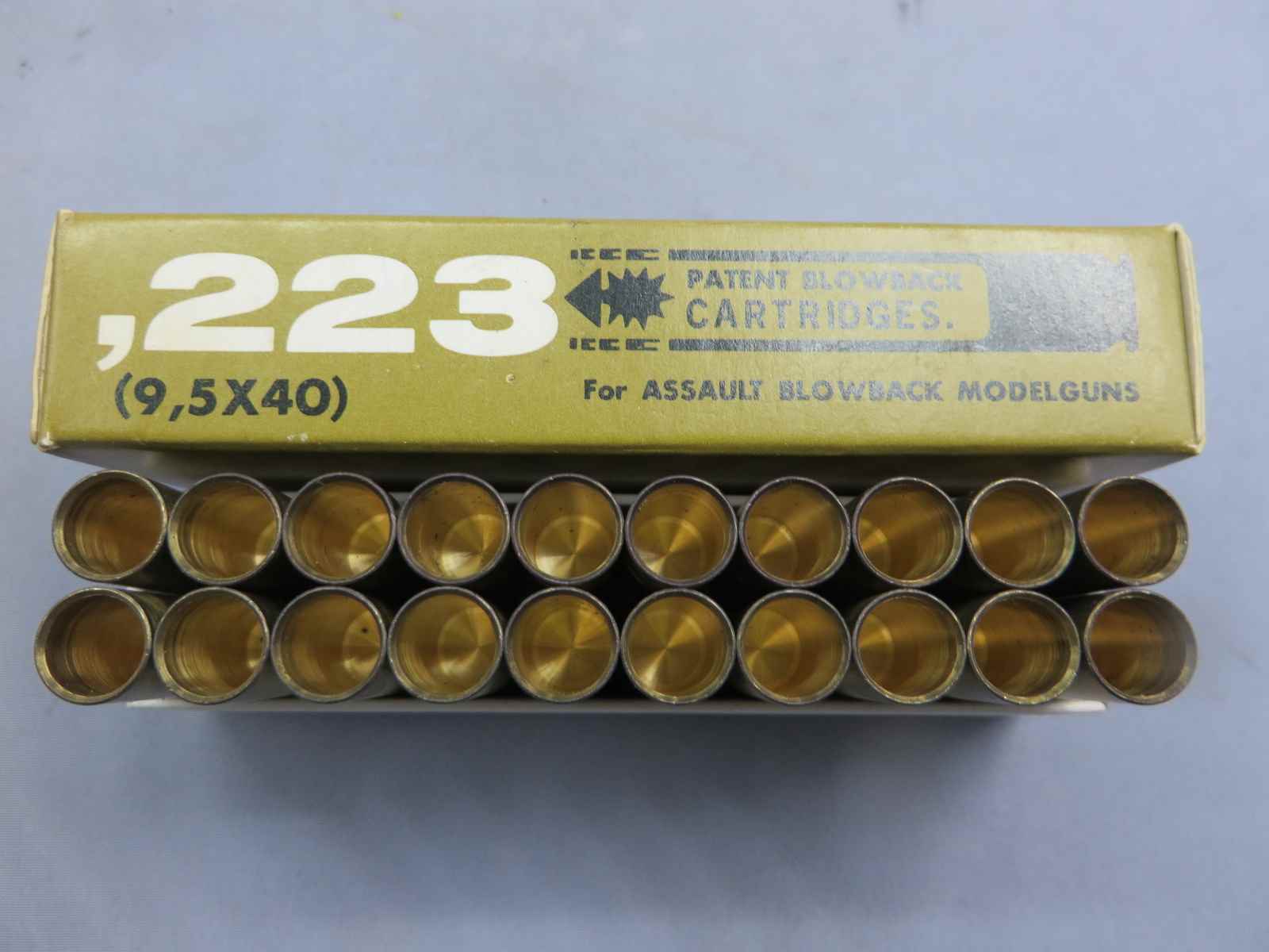 【MGC】.223(9.5×40）PATENTブローバック カート20発 | アサルトライフル