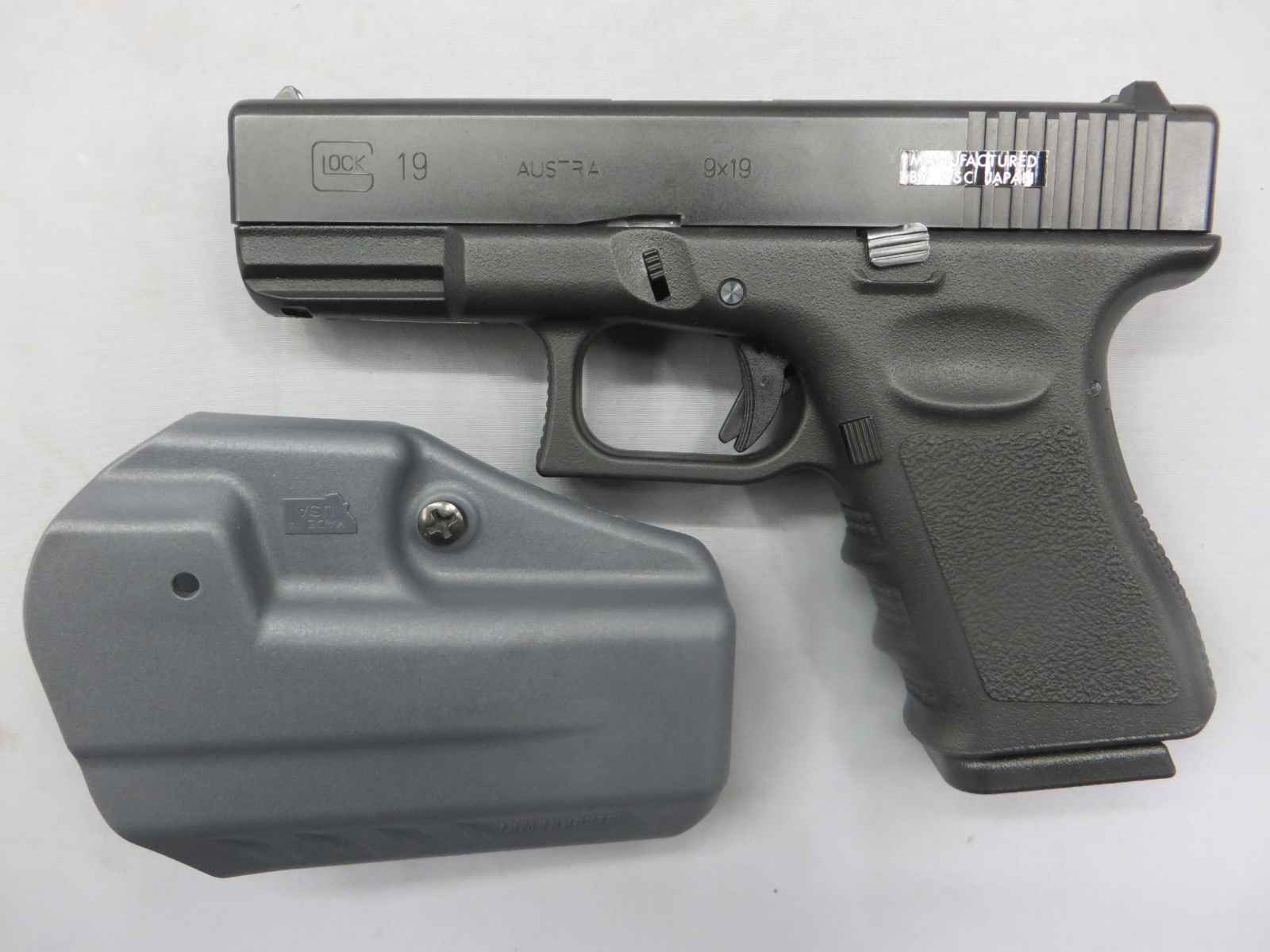 【KSC】グロック19 フレイムHW　G19 / ブラックホーク ホルスター