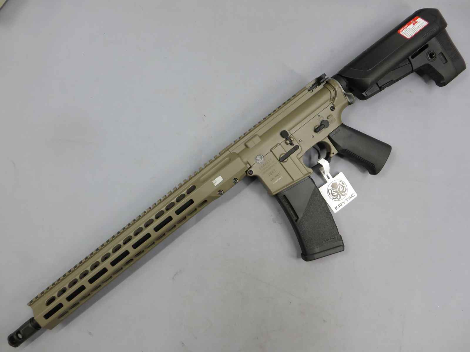 【Krytac】BARETT REC7 CRB M-LOCK FDE