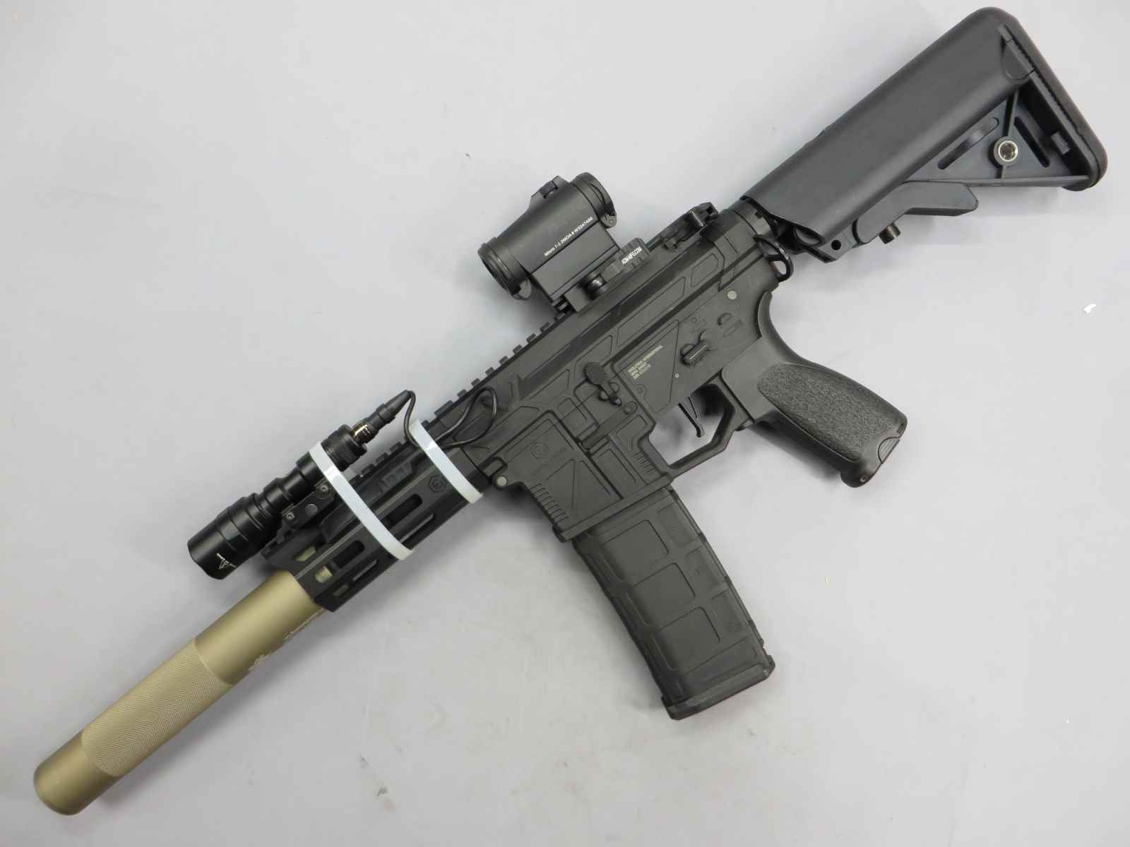 【EvolutionAirsoft】Ghost XS EMR S CarbonTech ETU カスタム 電動ガン