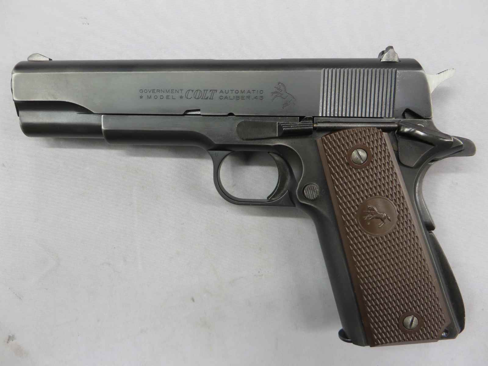 【ウエスタンアームズ】コルトガバメント Pre70 リアルスチールVer