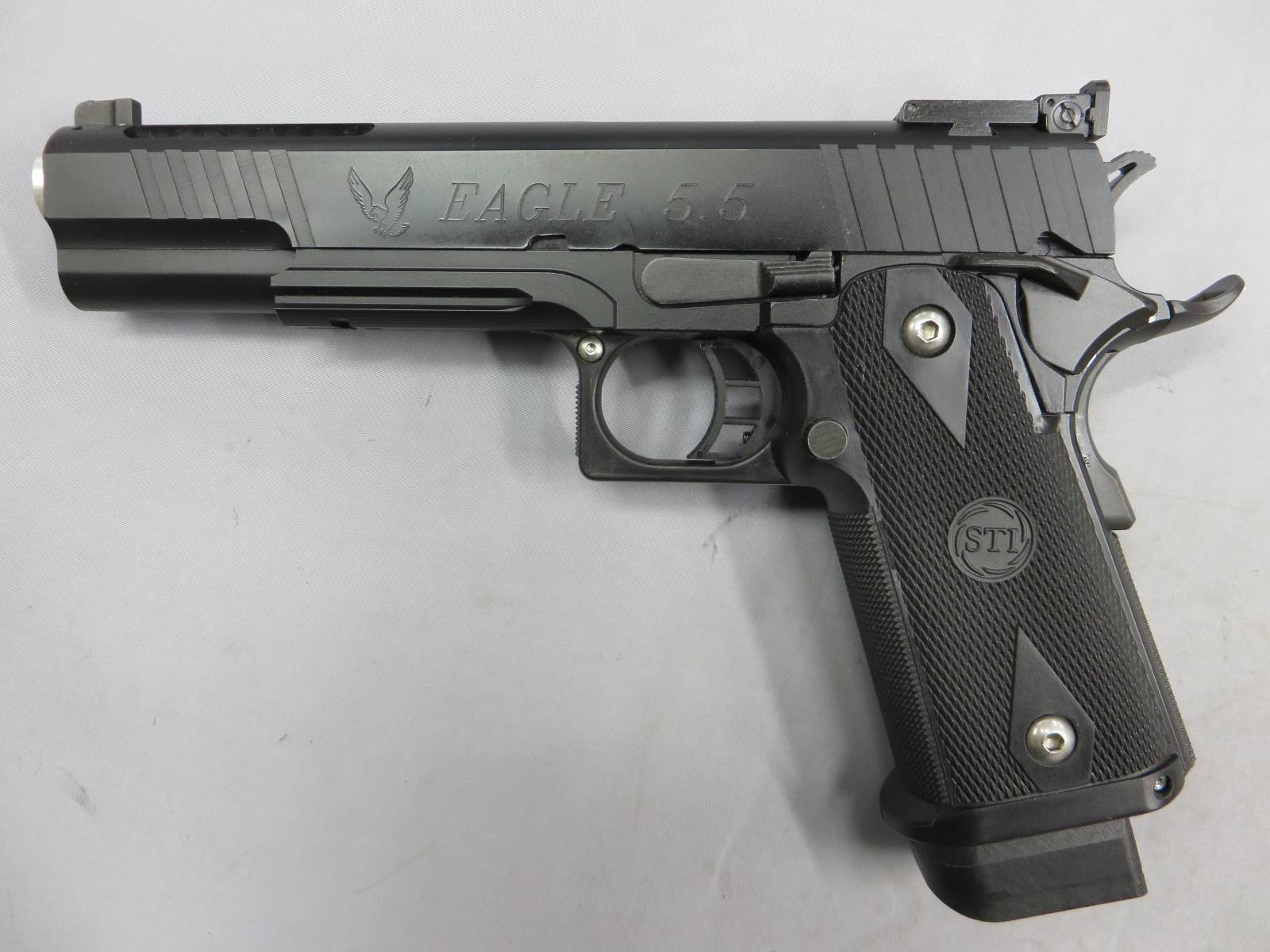 【KSC】STI イーグル5.5 ロングスライド ブラックリミテッド