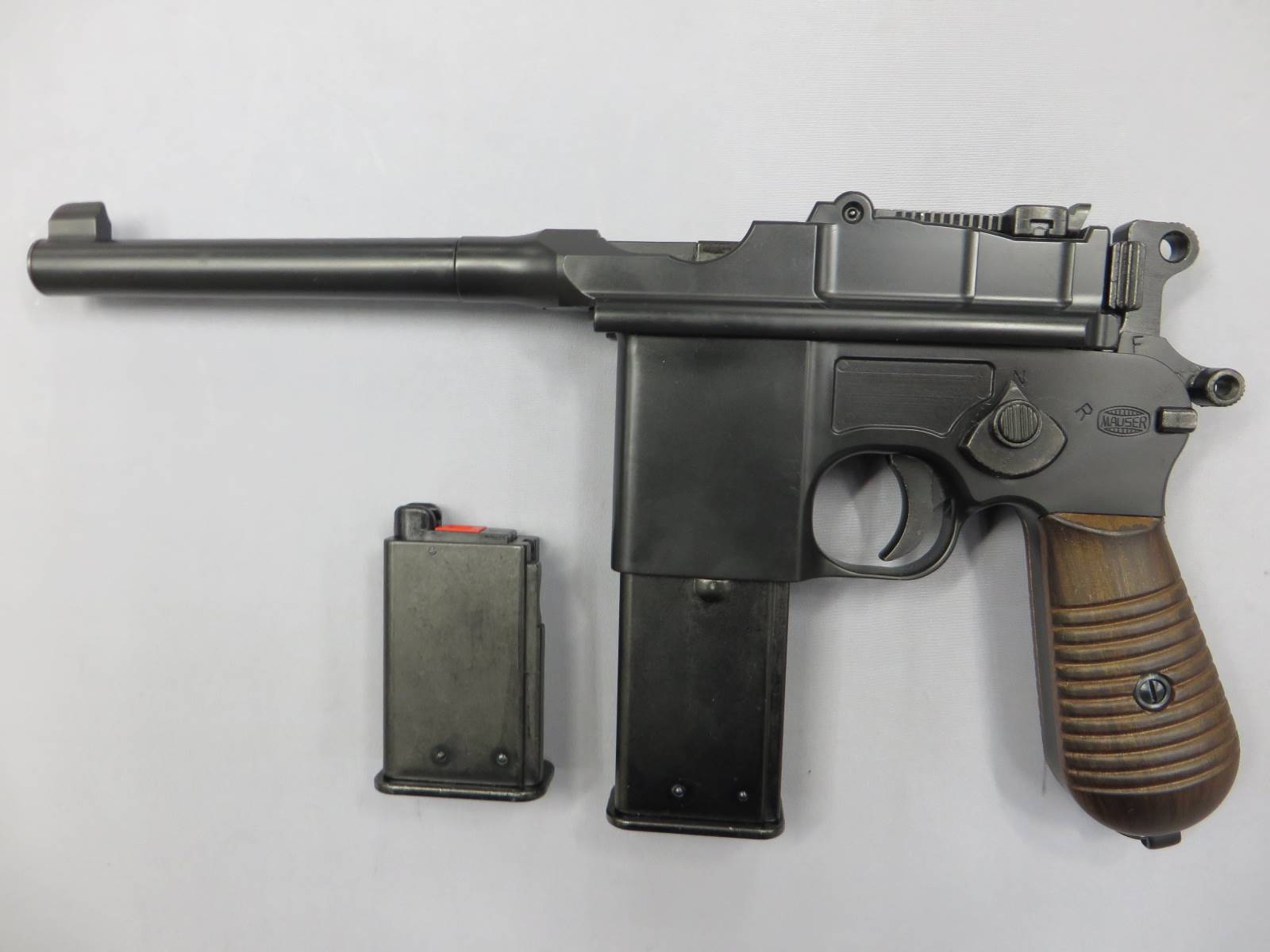 【マルシン】モーゼルM712 マットブラック ABS  6ｍｍBB　ガス・ブローバック