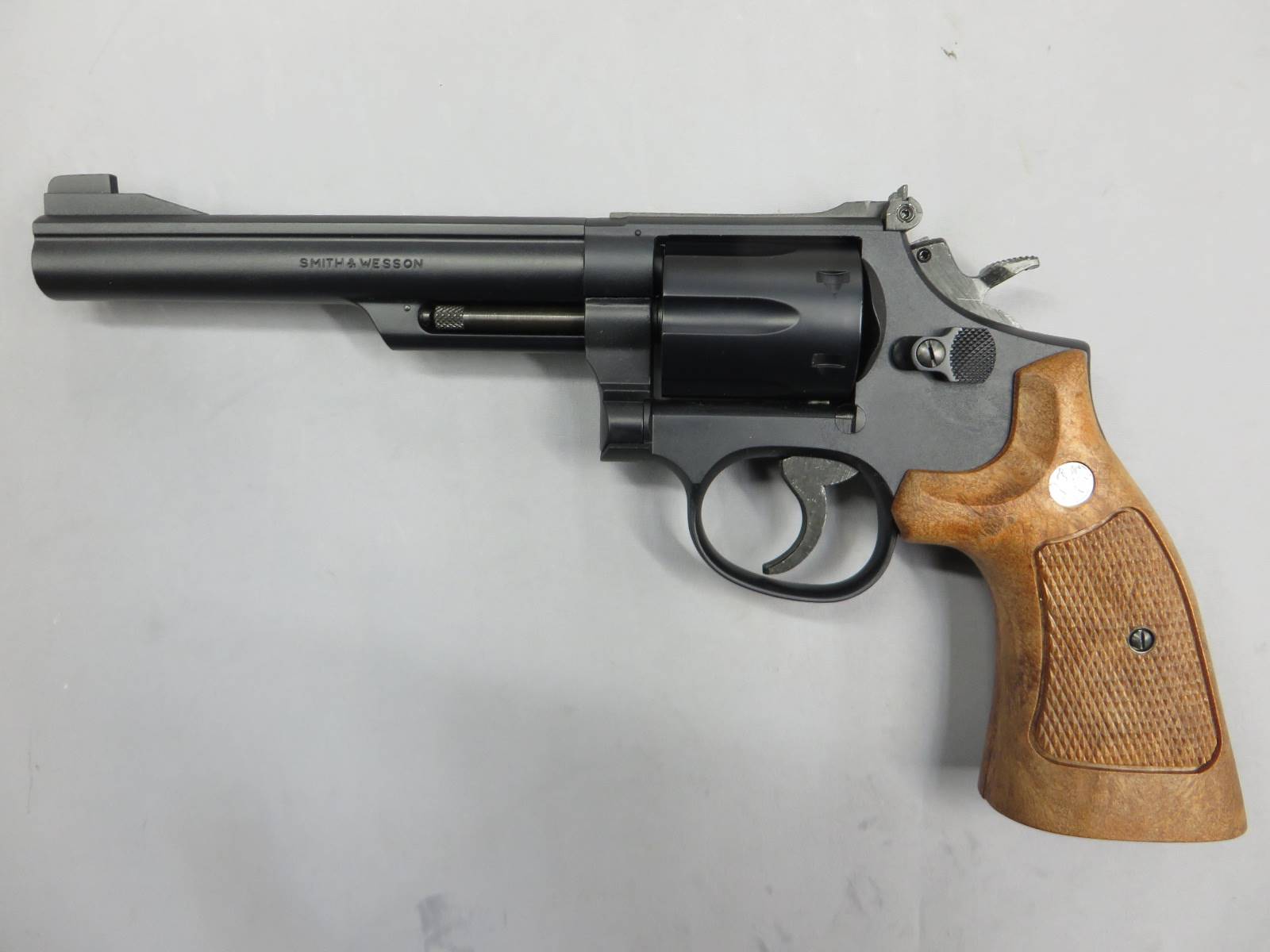 【ハートフォード】S&W M19 コンバットマグナム 6in HW ブルーブラック モデルガン