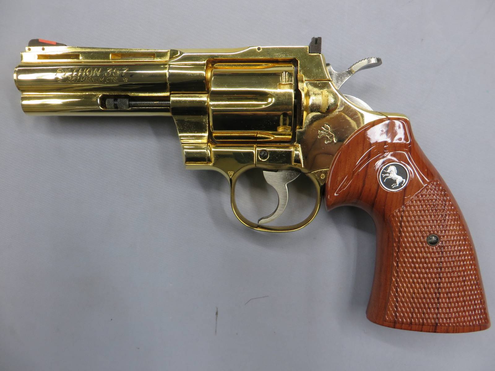 【コクサイ】ニュー コルト パイソン 4in No.357 SMG  金属モデルガン