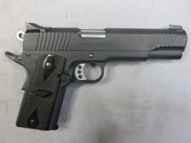 【MGC】Kimber SWATカスタム スーパーブラック HW・アルタモント グリップ モデルガン