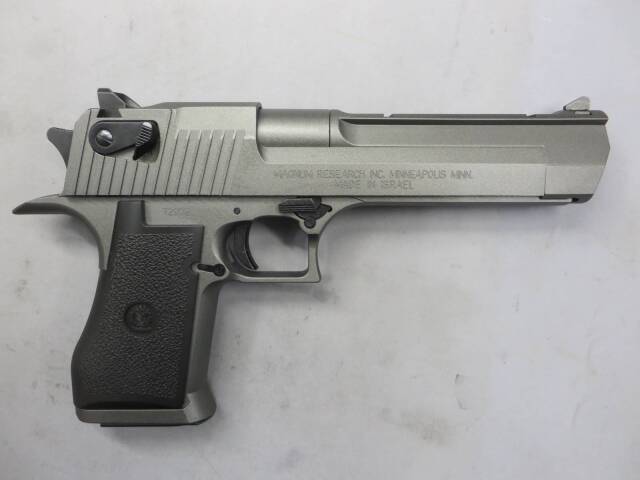 タナカ デザートイーグル ヘビーウェイト タングステングレー 発火式モデルガン 限定品】タナカワークス: モデルガン デザートイーグル 50AE HW