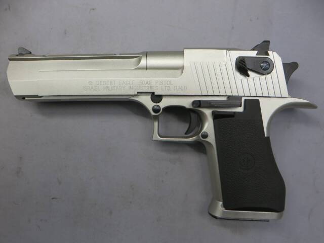 【タナカ】デザートイーグル .50AE HW “Warm Silver Coating”