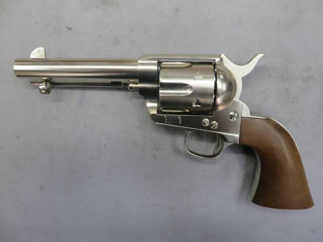 【タナカ】コルトSAR 1st Gen 4・3/4in レンジャー ニッケルフィニッシュ