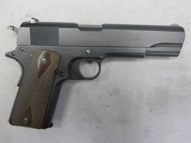 ウエスタンアームズ】コルトM1911 ブラックアーミー
