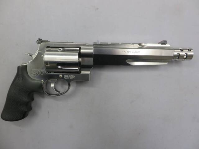 【タナカ】S&W M500 パフォーマンスセンター  マグナムハンター  6.5in ステンレス