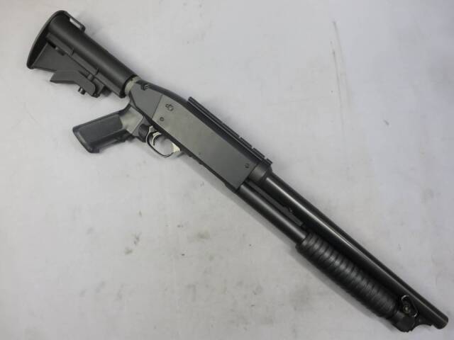 【KTW】イサカM37 POLICE・リトラクタブルストック・マウントベース