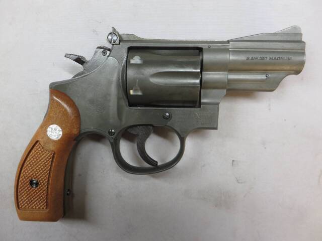 【ハートフォード】S&W M19 コンバットマグナム 2.5in HW ナチュラル（組立キット） モデルガン