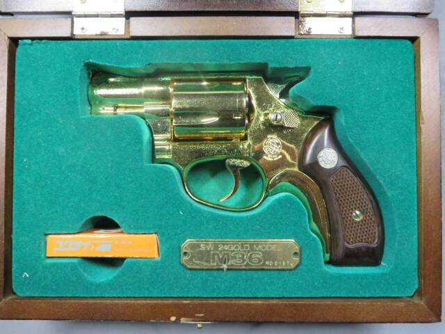 KOKUSAI S&W M36 24K チーフススペシャル モデルガン コクサイ】 S&W M36チーフスペシャル GOLD（24K）金属・SMG モデルガン