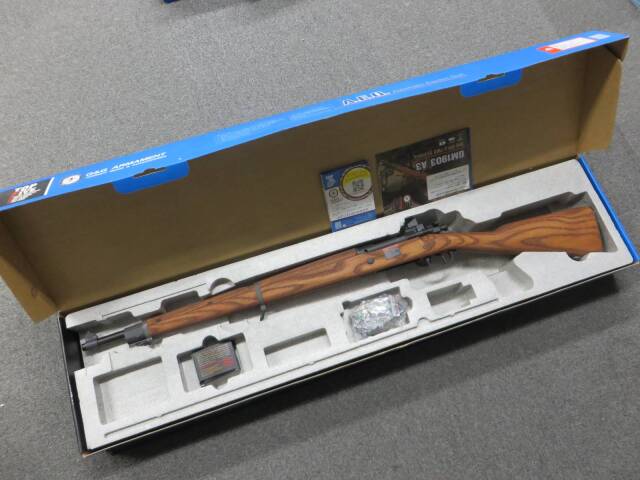 【G&G】スプリングフィールド M1903 A3・ガス・ボルトアクションライフル