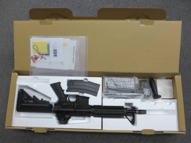 WA M4A1フルメタルカスタム 備わる SOPMOD Ver.2014（墨入れ）
