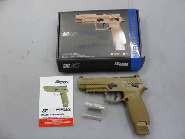 【SIG AIR・VFC】P320-M17 PROFORCE メタルスライド・ SIG SAUER アメリカ陸軍最新型制式採用拳銃
