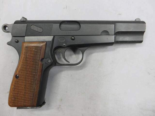 【タナカ】ブローニングハイパワー M1935・木製グリップ