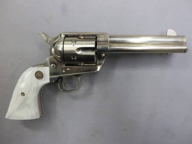 タナカ コルトSAA ガスガン ジュピターフィニッシュ　美品　真鍮バックストップ タナカ コルトSAA ガスガン ジュピターフィニッシュ 美品 真鍮