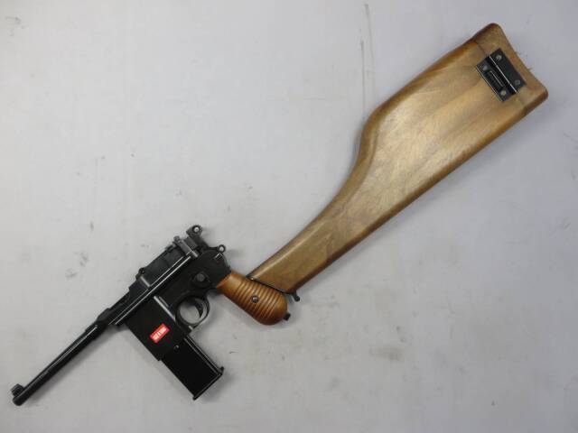【AW・ArmoreWoks】モーゼルM712 フェイクウッド ストックホルスター付き