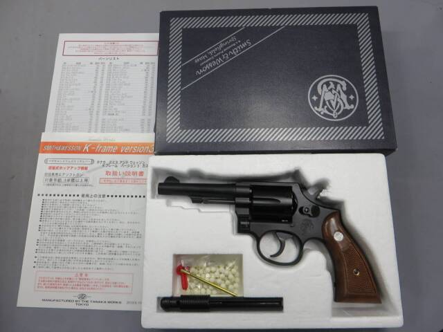 【タナカ】S&W M10 ミリタリー＆ポリス 4in HW Ver.3