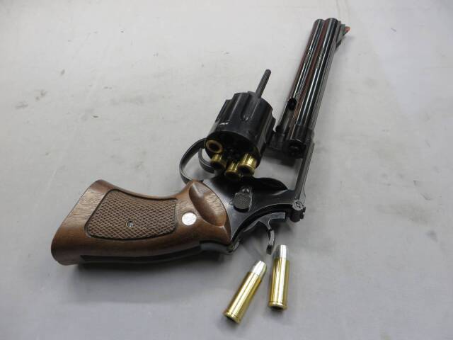 【マルシン】S&W M29 クラシック 8・3/8in ディープブラック 木製グリップ仕様 Xカートリッジ
