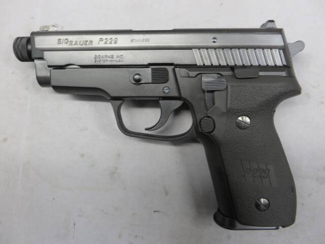 【タナカ】SIG P229 フレイムHW Evo.2・サイレンサー対応アウターバレル　モデルガン