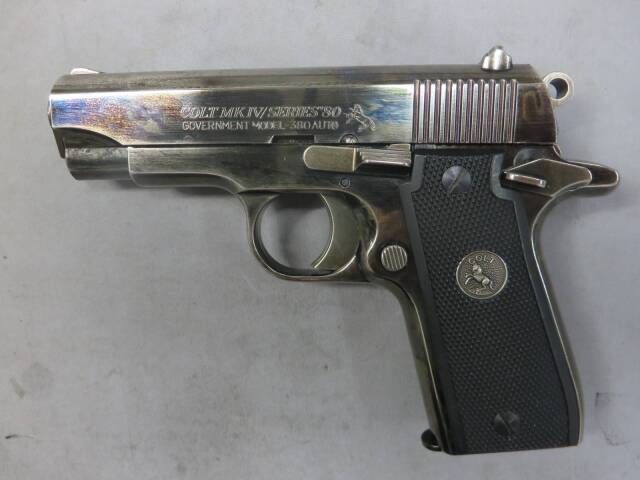 【タナカ】コルト ガバメント.380AUTO ビンテージブルーフィニッシュ