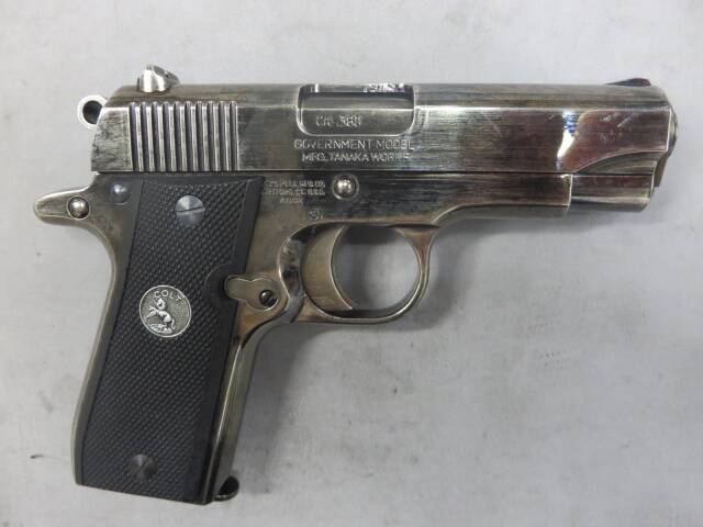 タナカ】コルト ガバメント.380AUTO ビンテージブルーフィニッシュ