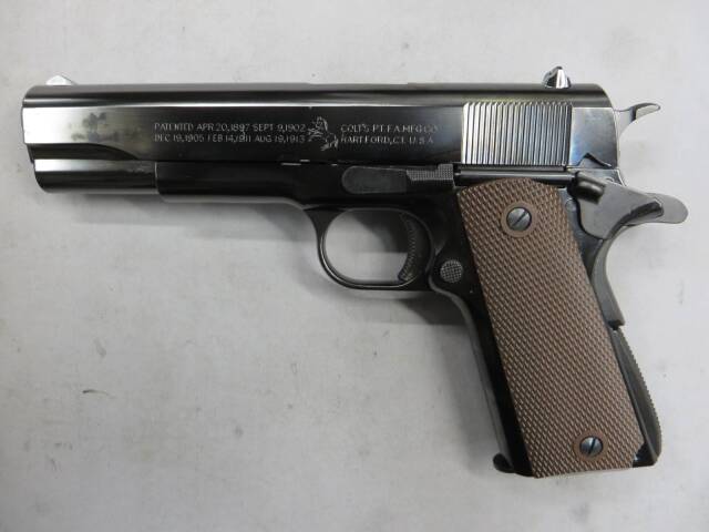 【マルシン】コルト ガバメント M1911A1 Wディープブラック X-PFC   モデルガン