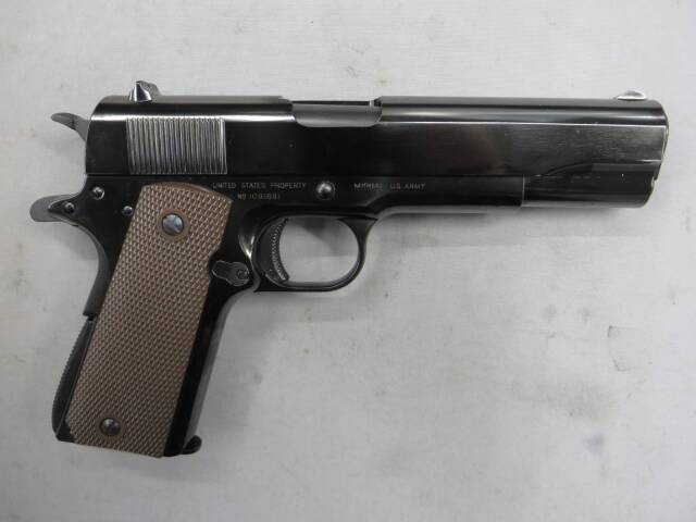 【マルシン】コルト ガバメント M1911A1 Wディープブラック X-PFC   モデルガン