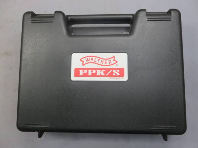 【マルゼン】ワルサー PPK/S ステンレスシルバー ムービープロップシリーズ