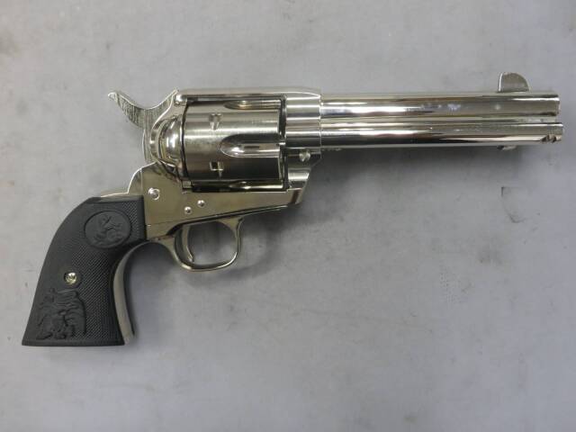 【タナカ】コルト SAA.45 DC シビリアン ニッケルフィニッシュ