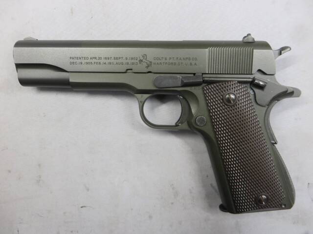 【エラン】コルト M1911A1 ミリタリーモデル モデルガン