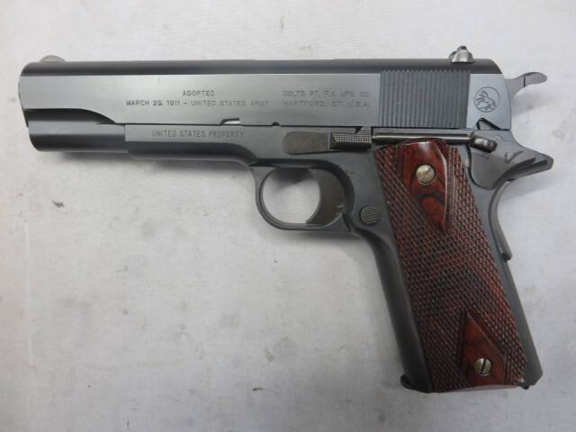 【ウエスタンアームズ】コルトM1911 100周年記念モデル ウッドグリップ Ver