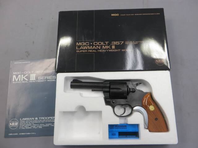 【MGC】コルト LAWMAN ローマン MK3 4in SRH モデルガン