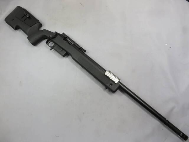 【東京マルイ】M40A5 ブラック ストック アメリカ海兵隊採用スナイパー エアーコッキング ボルトアクション　