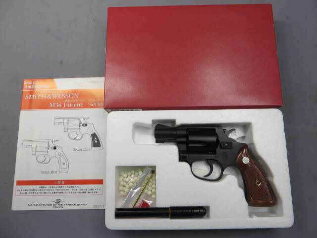 【タナカ】S&W .38スペシャル Pre36　2in スクエアバット Joker HW Ver.2