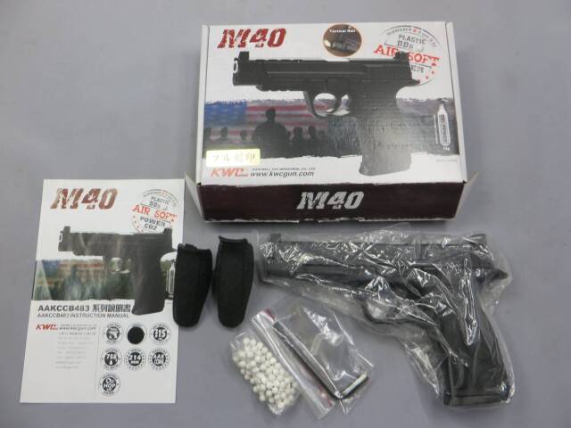 【KWC】S&W M&P40L PCポーテッド CO2 リアル刻印