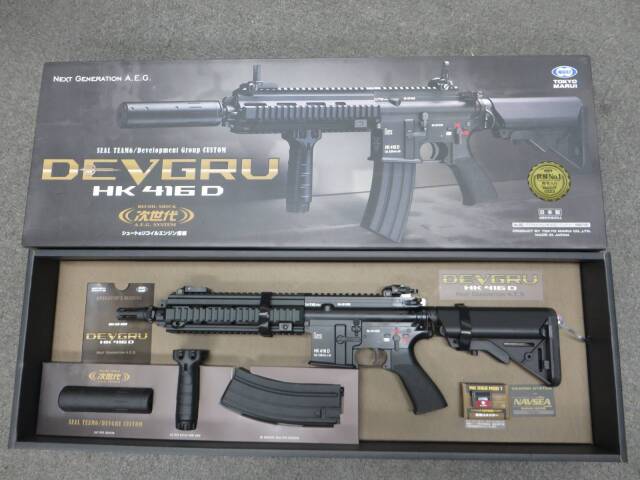 【東京マルイ】HK416D デブグル　アメリカ海軍特殊部隊SEALSチーム6　次世代電動ガン