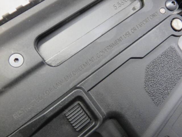 【WE】MSK ACR ブラック・レミントン ACR 刻印有　ガス・ブローバック