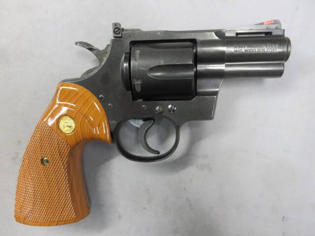 【MGC】コルト パイソン.357Mag 2.5in SRH（スーパーリアルHW） モデルガン