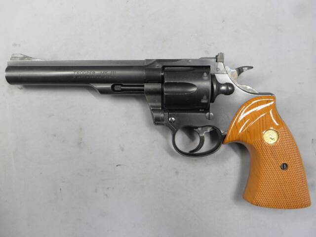 【MGC】コルト トルーパー MK3 6in SRH（スーパーリアルHW） モデルガン