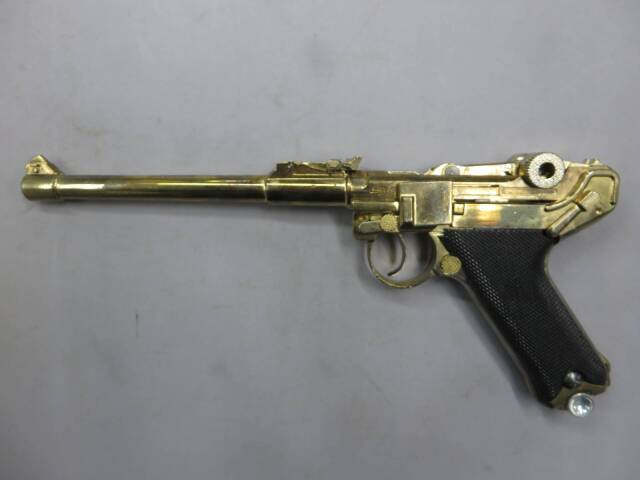 【マルシン】ルガーＰ08 8in タニオアクション SMG・金属モデルガン