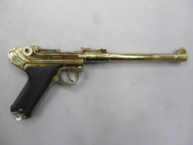 【マルシン】ルガーＰ08 8in タニオアクション SMG・金属モデルガン