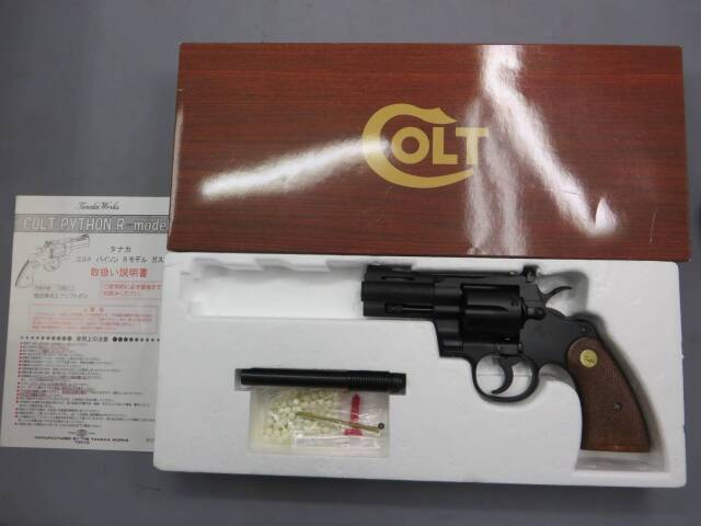 【タナカ】コルトパイソン.357mag 3in R-Model HW