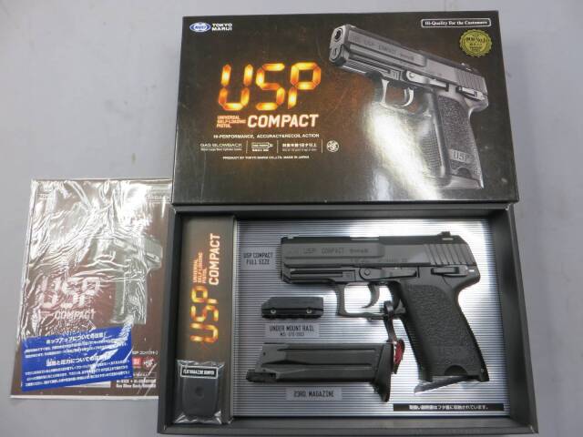 東京マルイ H&K USP コンパクト 東京マルイ USP コンパクト レビュー | お座敷SHOOTERS.com