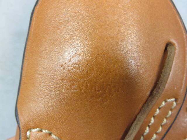革製 リボルバー用 ヒップホルスター ベージュ バスケット調 革製ホルスター 本革製コンストリクター用ヒップホルスター | JTGS（ガンホルスターの